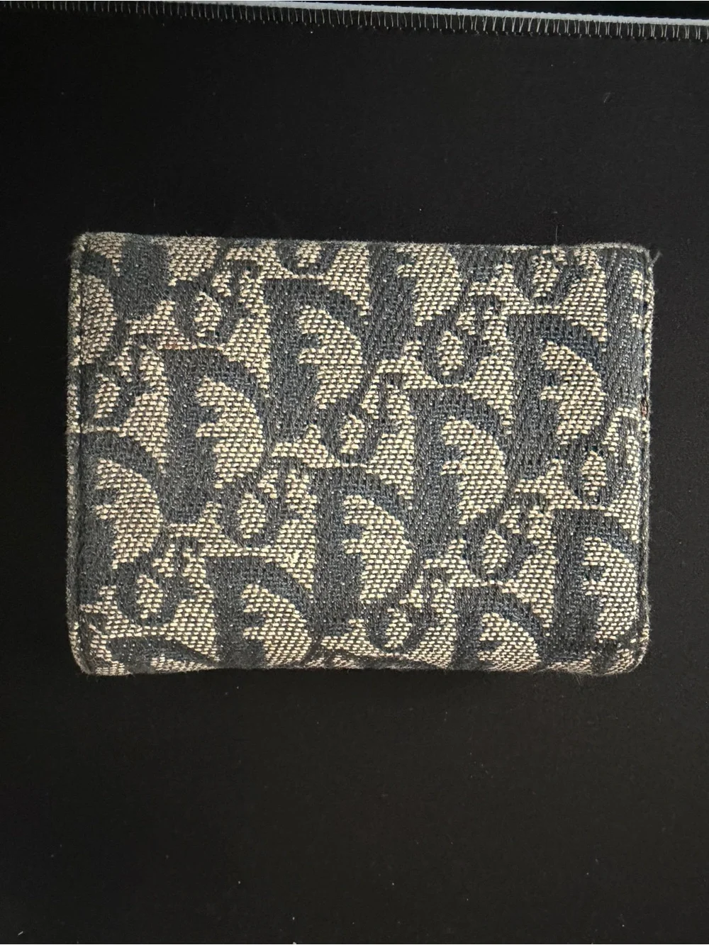 Authentic Vintage Dior Trotter Saddle Wallet